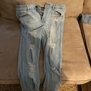 Hollister light blue washed jeans